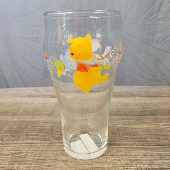 Disney Winnie The Pooh And Eeyore‎ Bell Shape Drinking Glass Set - Picture 3 of 9